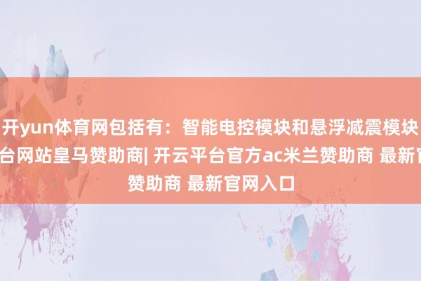 开yun体育网包括有：智能电控模块和悬浮减震模块-开云平台网站皇马赞助商| 开云平台官方ac米兰赞助商 最新官网入口